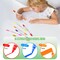 Liquid Chalk Markers 12 Colors - Brush + Fine Tips - Chalk Markers for Blackboard LED Note Board Acrylic Fridge Calendar Board Dry Erase Board - Window Markers for Glass Washable